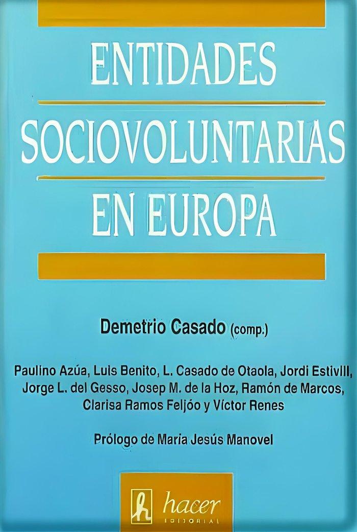 Vorderes Coverbild Entidades sociovoluntarias en Europa