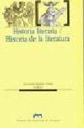 Vorderes Coverbild Historia literaria ; Historia de la literatura