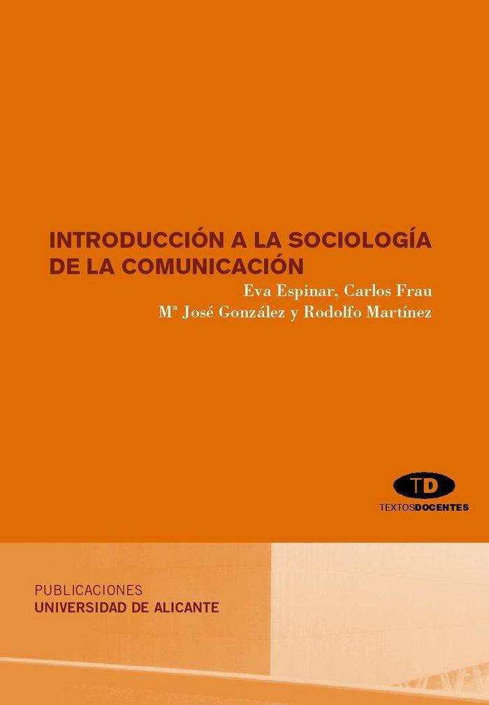 Vorderes Coverbild Introducción a la sociología de la comunicación