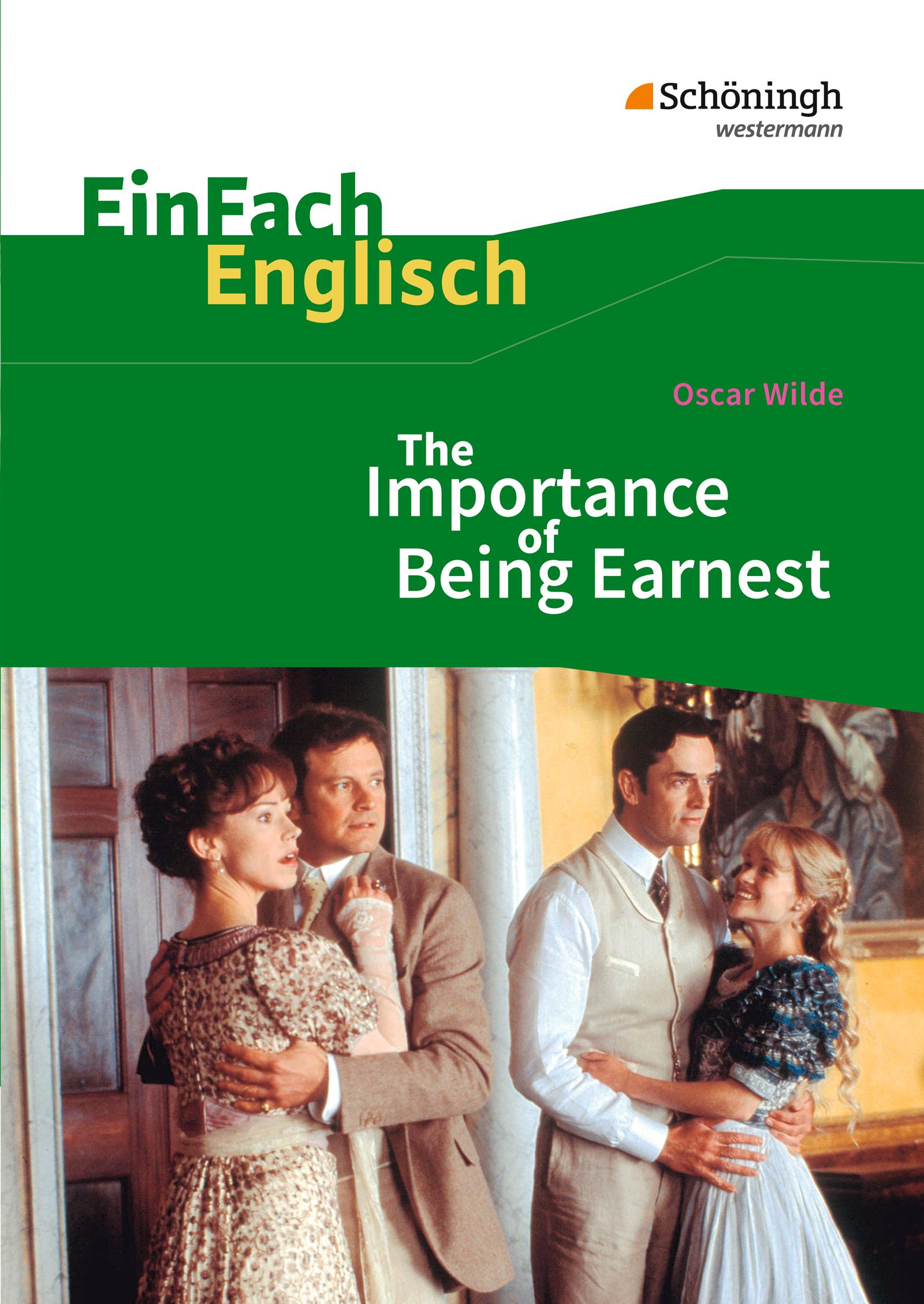Vorderes Coverbild The Importance of Being Earnest. EinFach Englisch Textausgaben.