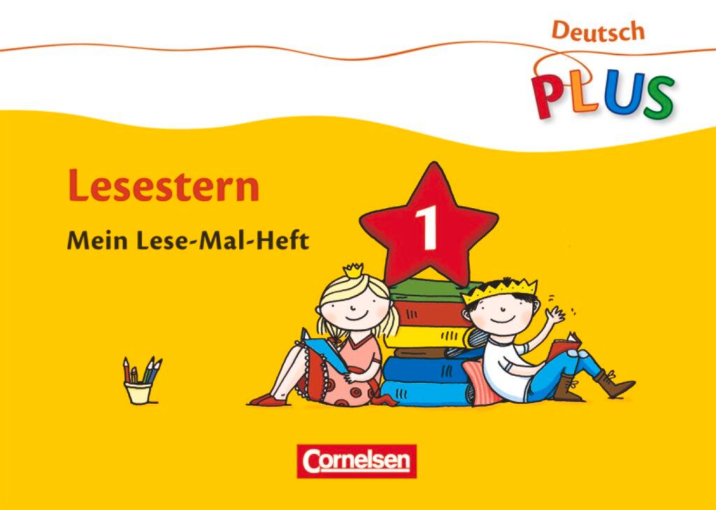 Vorderes Coverbild Deutsch plus. Grundschule. Lese-Mal-Hefte. Lesestern Arbeitshefte 1-5