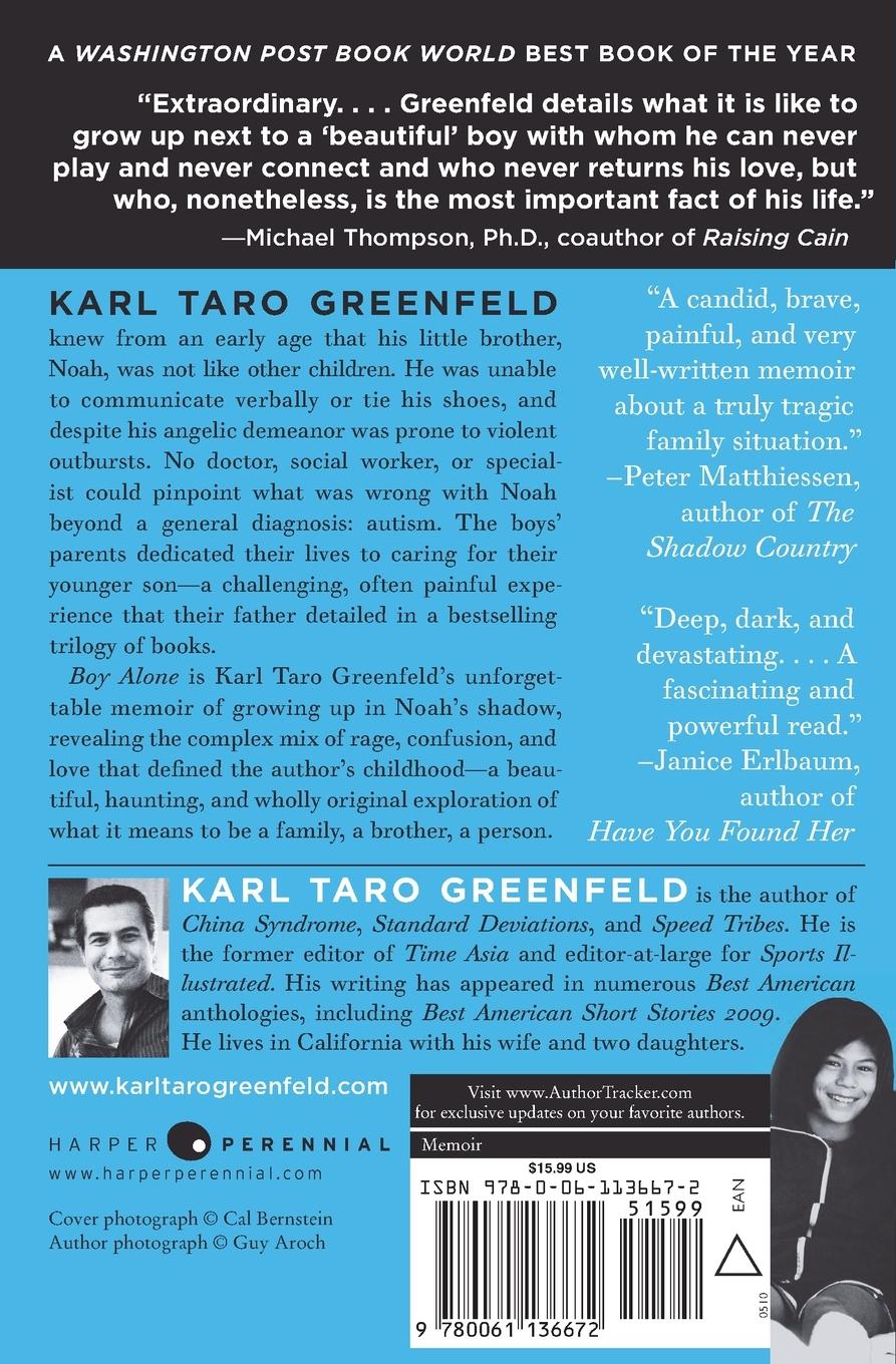 Rückseitencover Boy Alone