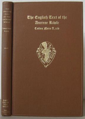 Vorderes Coverbild The English Text of the Ancrene Riwle, British Museum Ms. Cotton Nero A. XIV