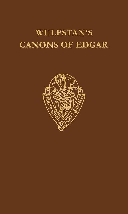 Vorderes Coverbild Wulfstan's Canons of Edgar