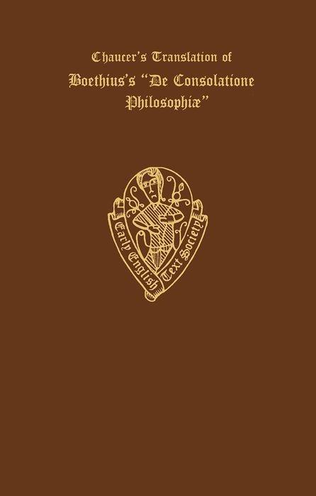 Vorderes Coverbild Chaucer's Translation of Boethius's `De Consolatione Philosophiae'