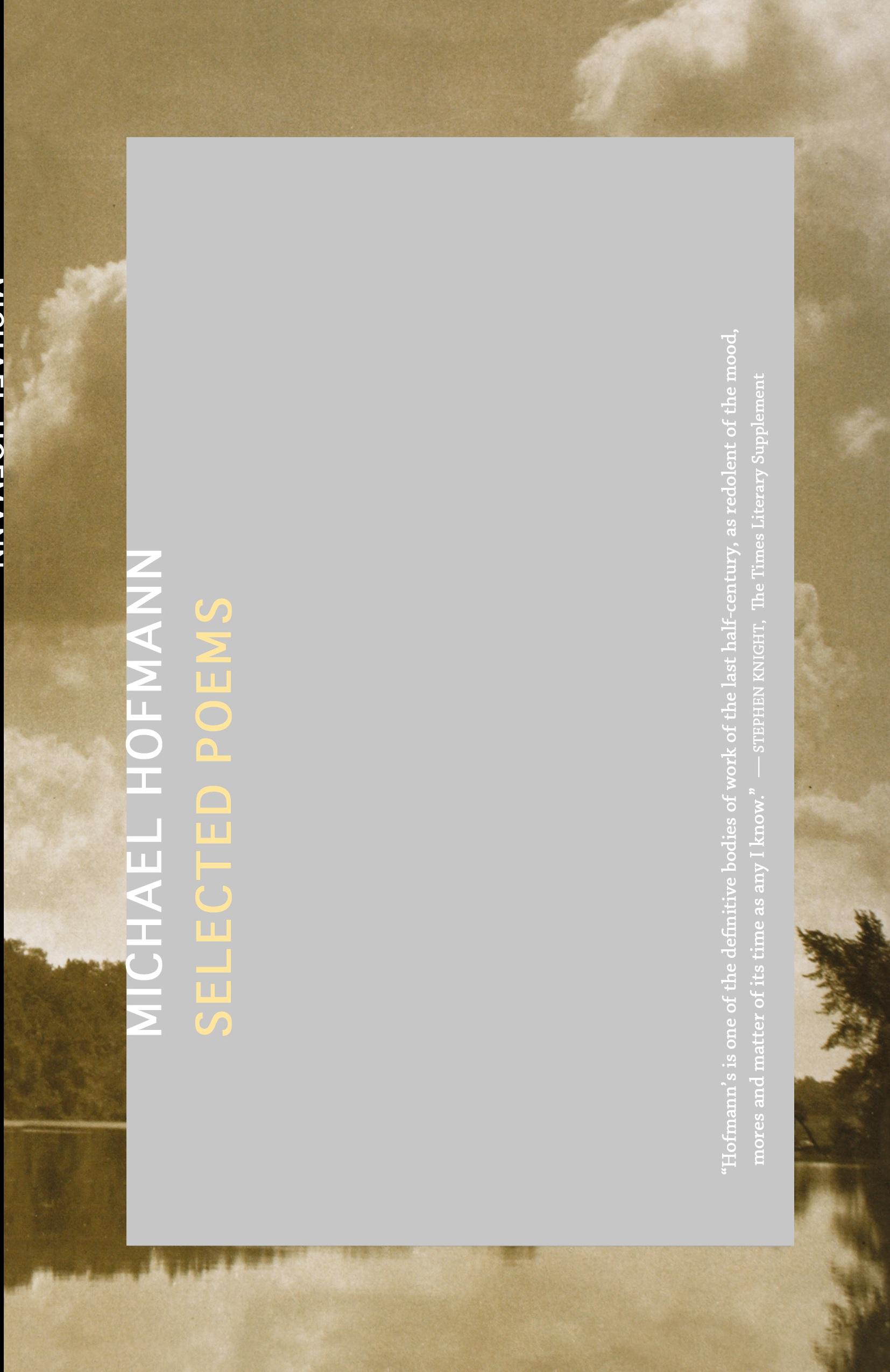 Vorderes Coverbild Selected Poems