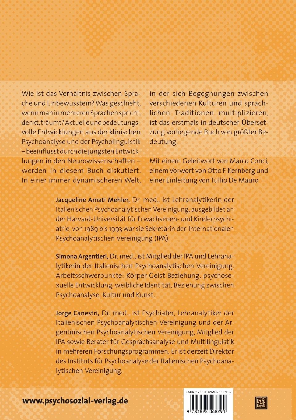 Rückseitencover Das Babel des Unbewussten