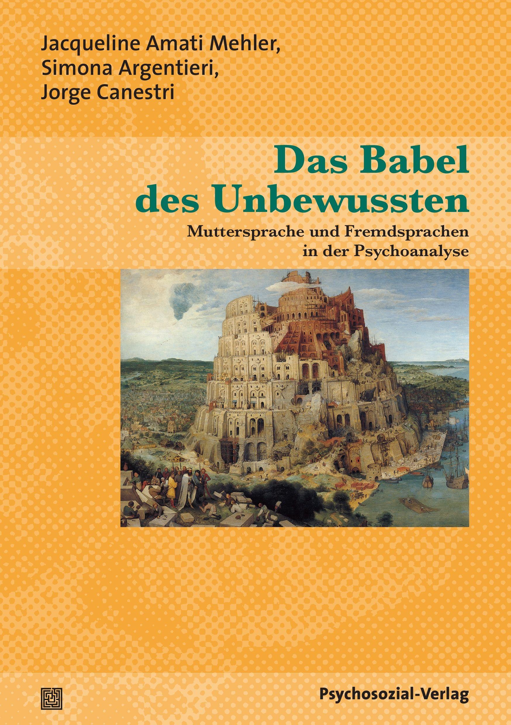 Vorderes Coverbild Das Babel des Unbewussten