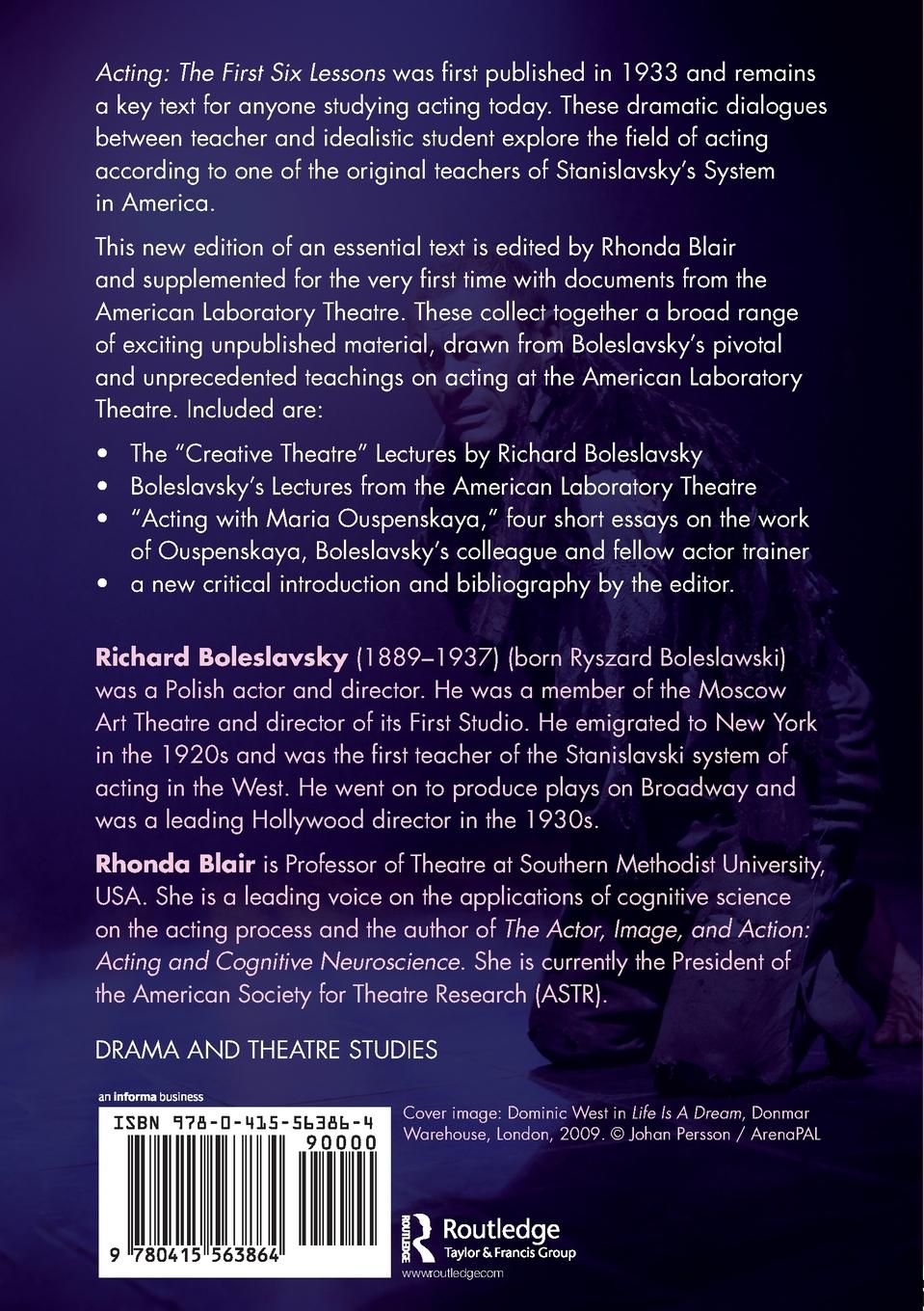 Rückseitencover Acting