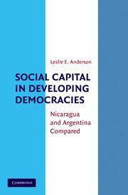 Vorderes Coverbild Social Capital in Developing Democracies