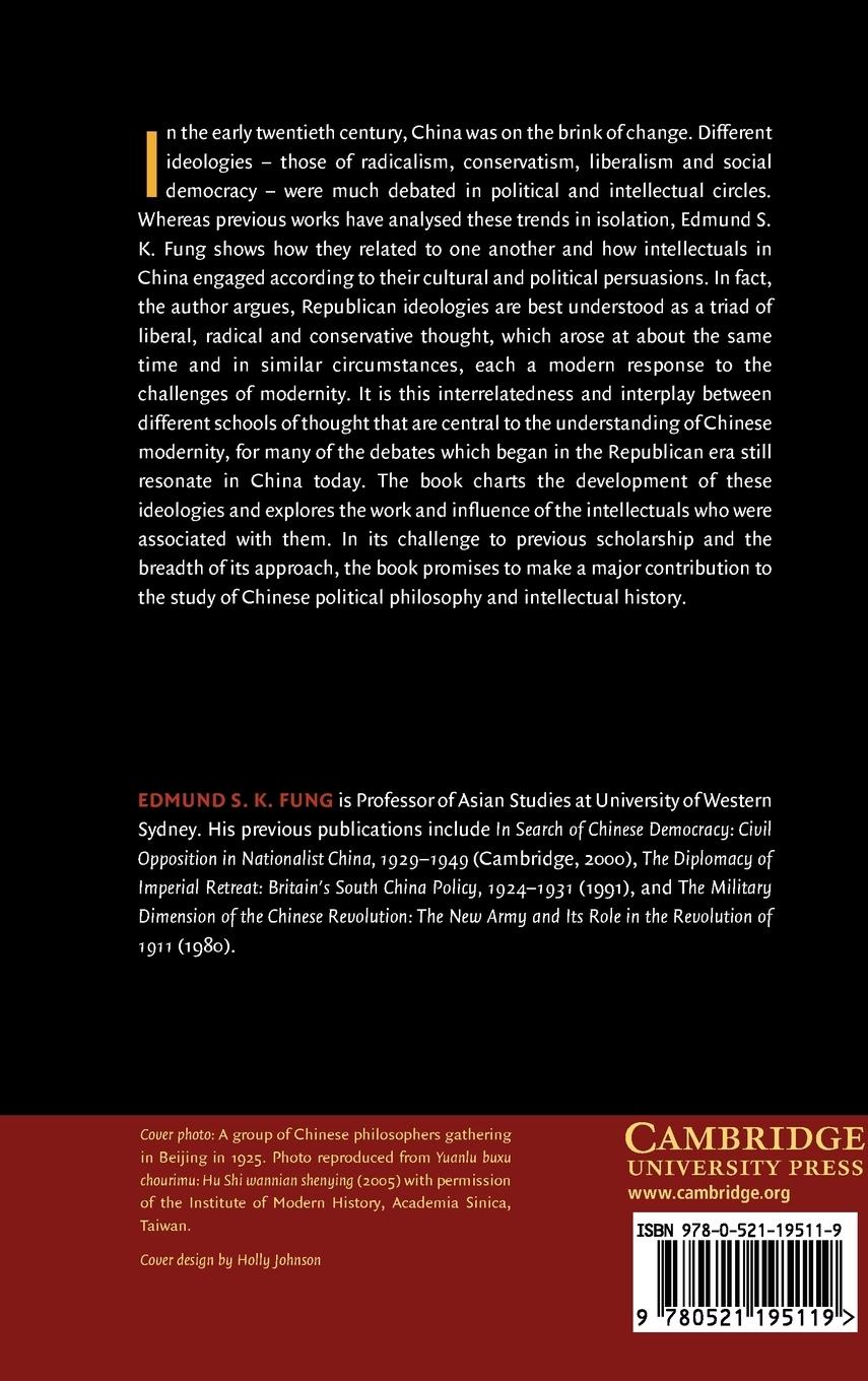 Rückseitencover The Intellectual Foundations of Chinese Modernity