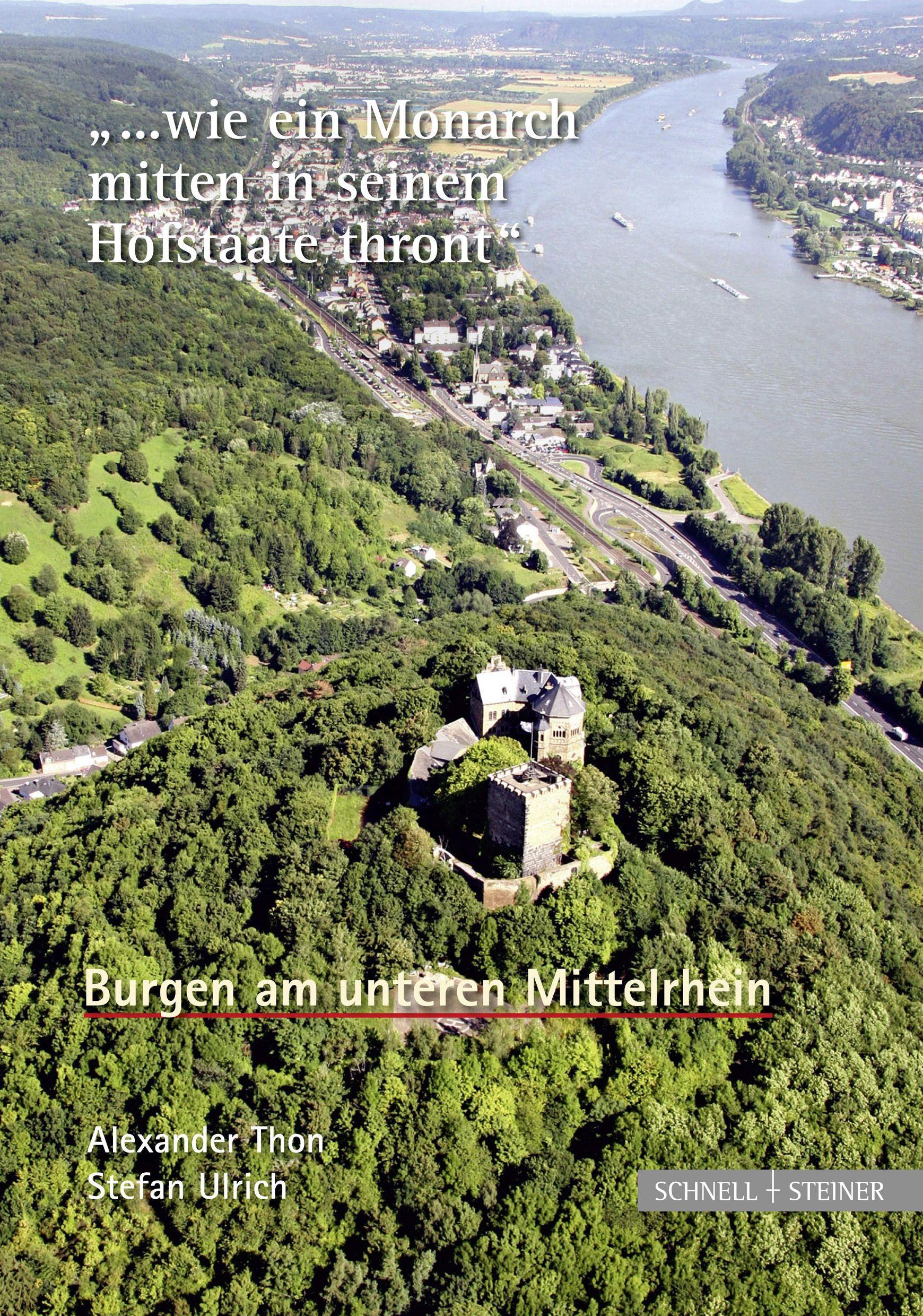 Vorderes Coverbild Burgen am unteren Mittelrhein