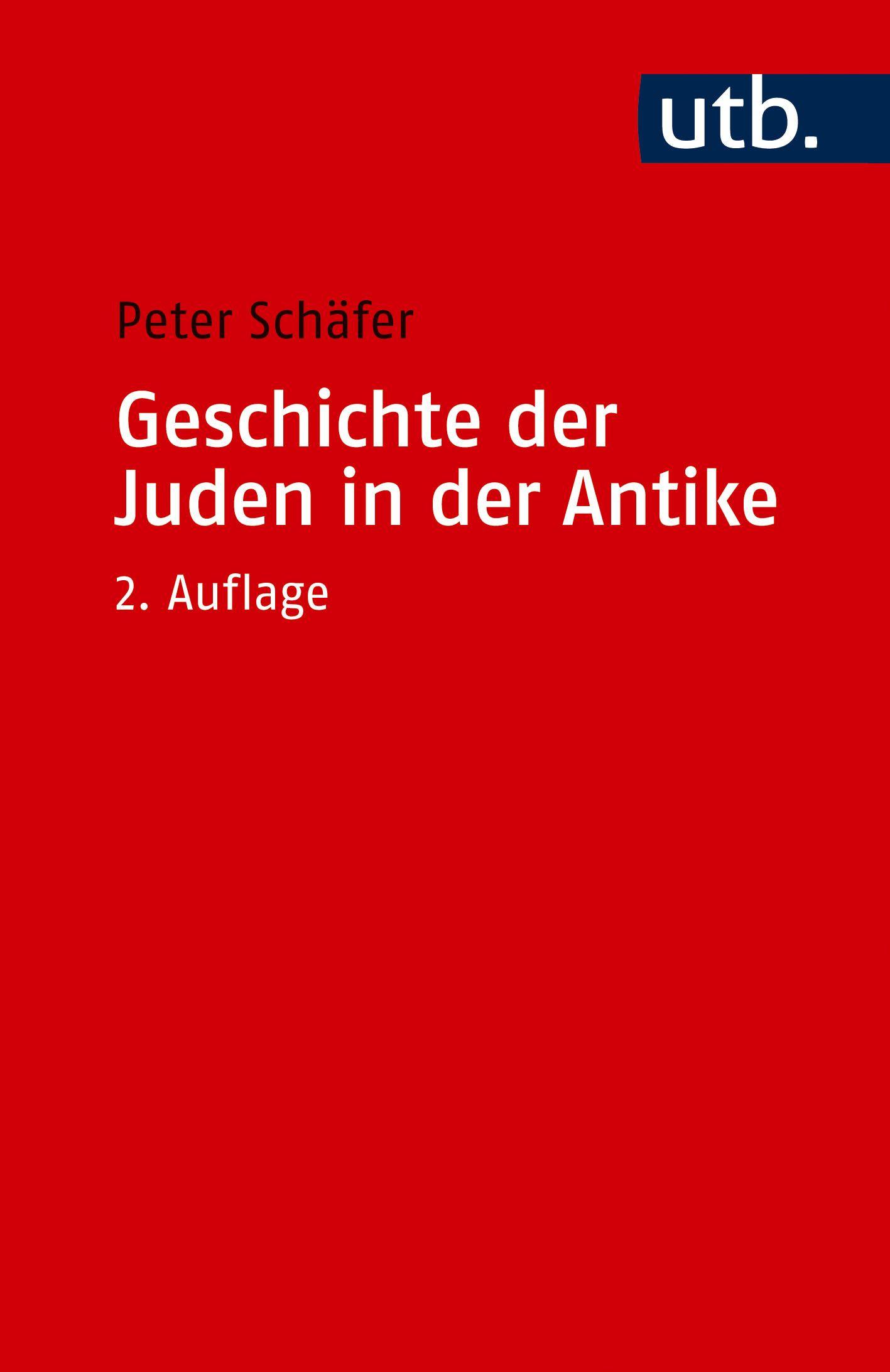 Vorderes Coverbild Geschichte der Juden in der Antike