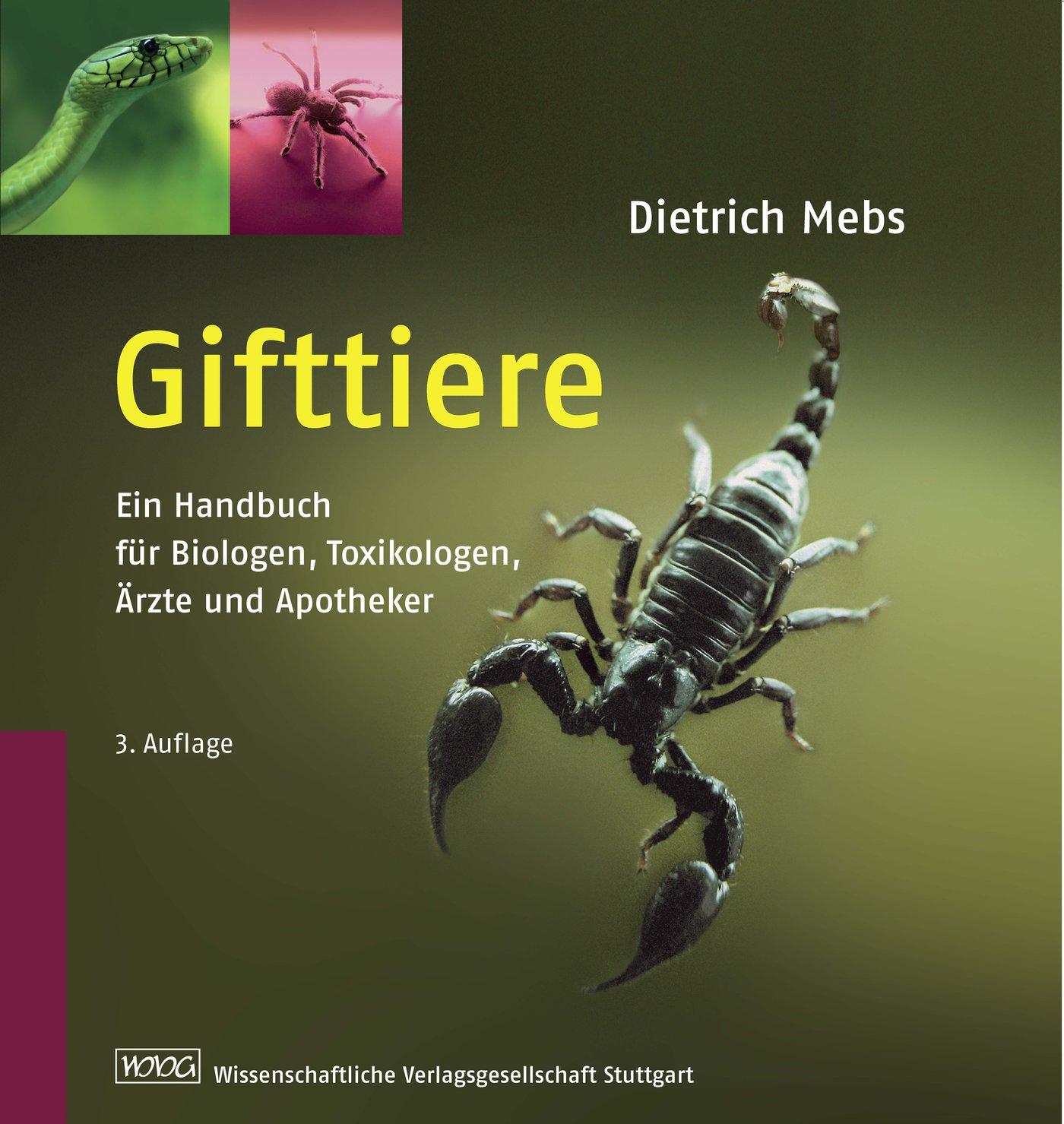 Vorderes Coverbild Gifttiere