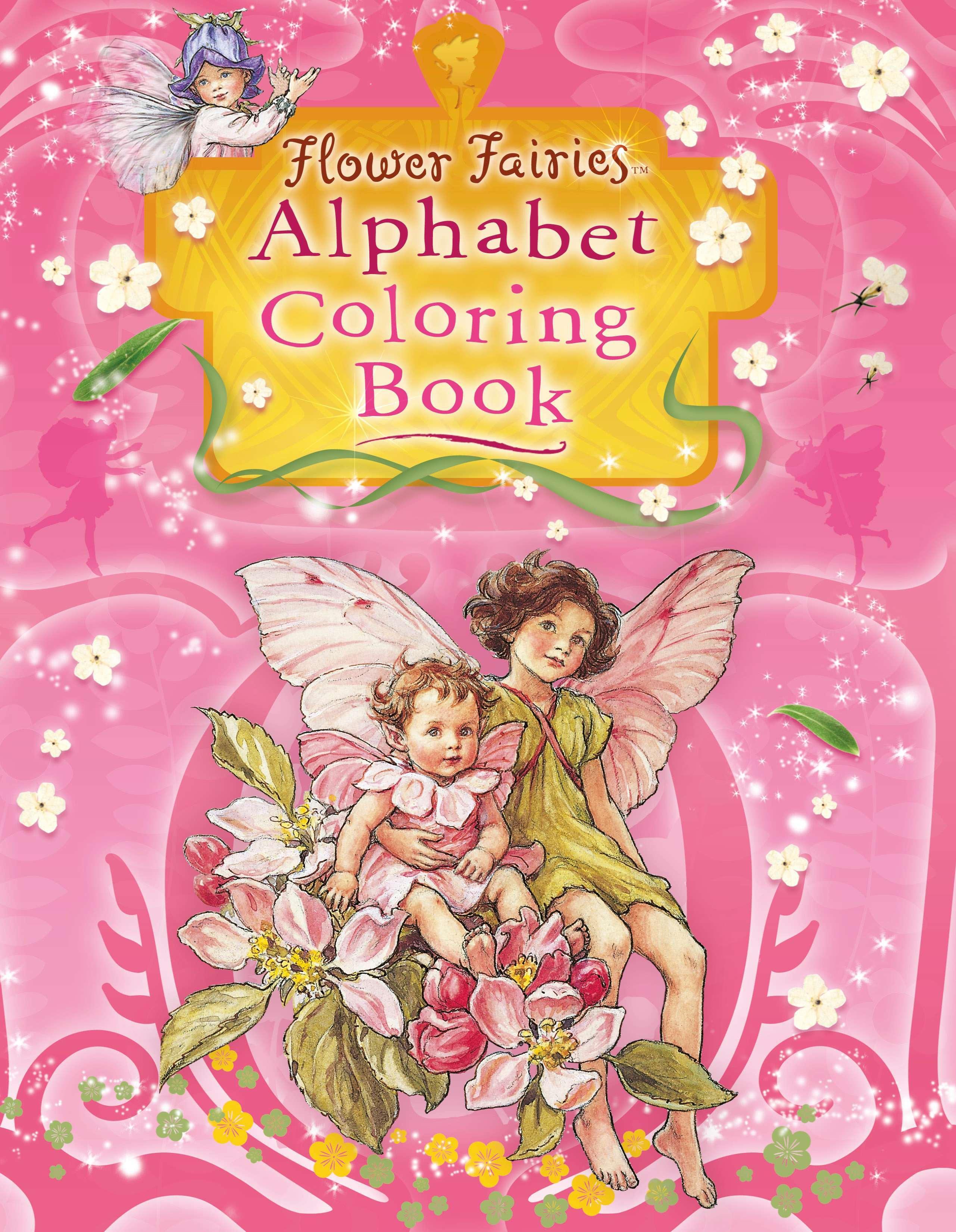 Vorderes Coverbild Flower Fairies Alphabet Coloring Book
