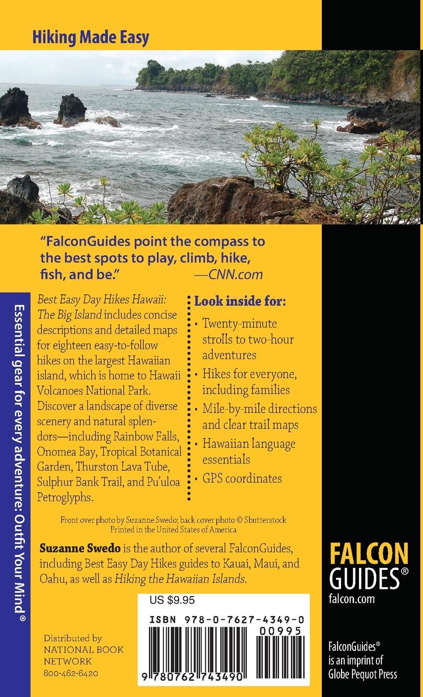 Rückseitencover Best Easy Day Hikes Hawaii