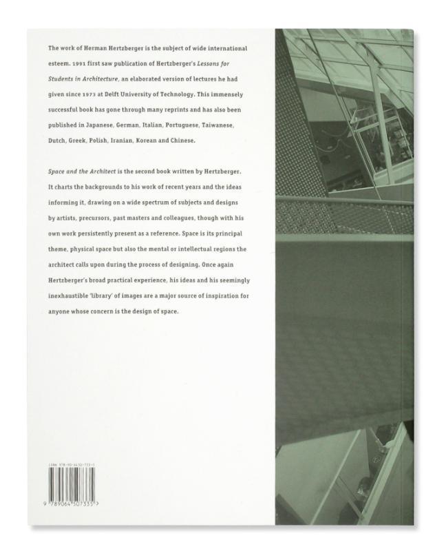 Rückseitencover Space and the Architect: Lessons for Students in Architecture 2