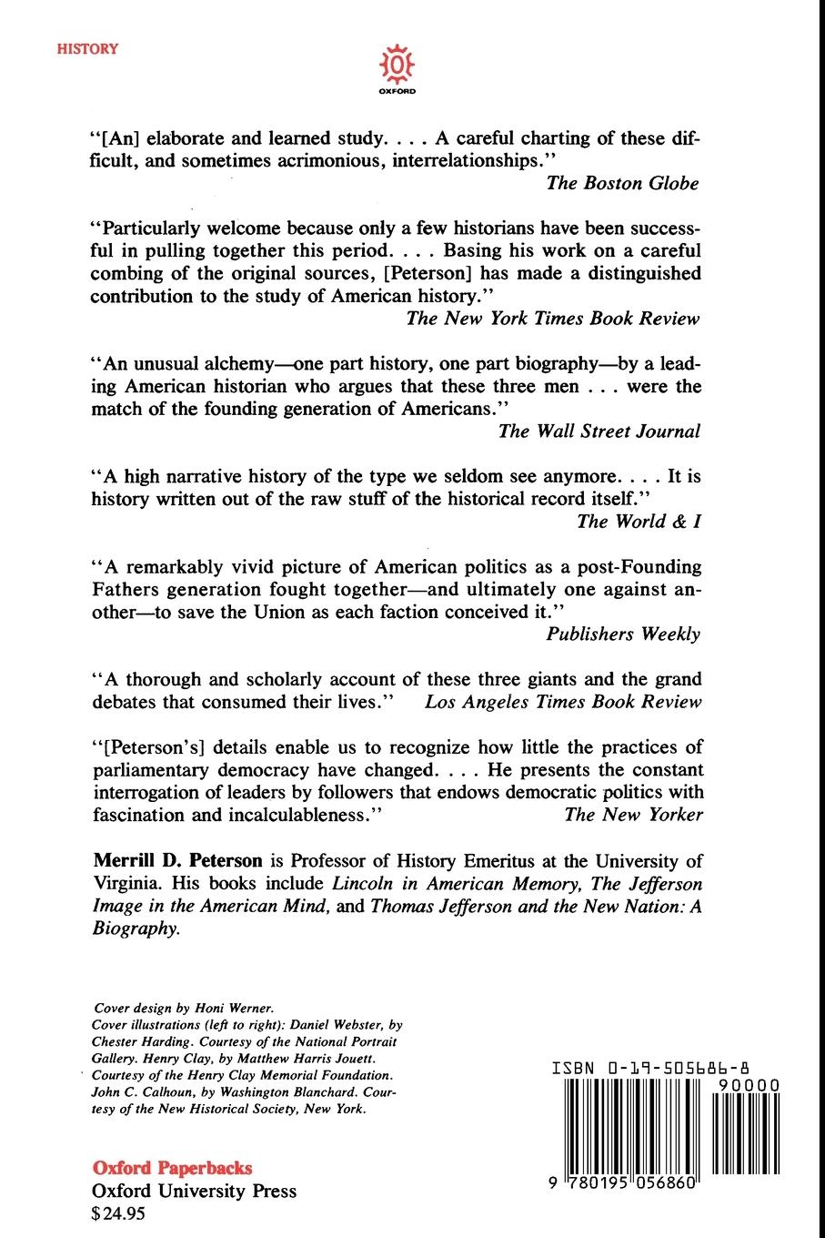 Rückseitencover The Great Triumvirate