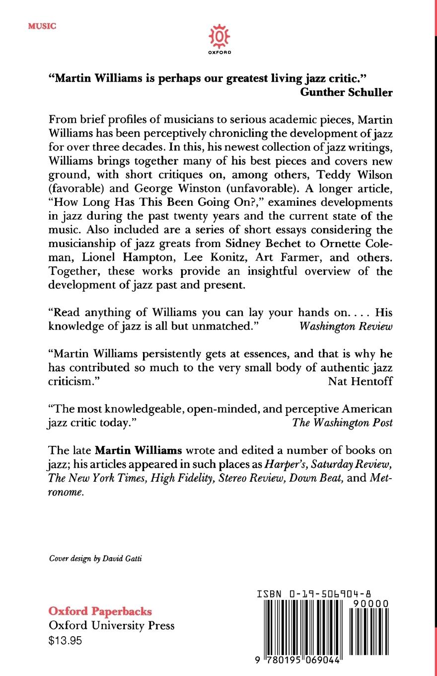 Rückseitencover Jazz in Its Time