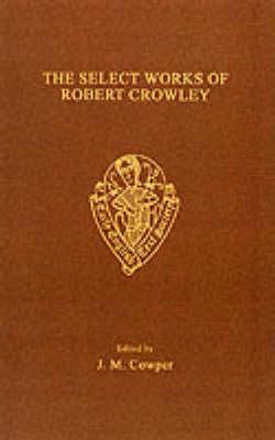 Vorderes Coverbild The Select Works of Robert Crowley