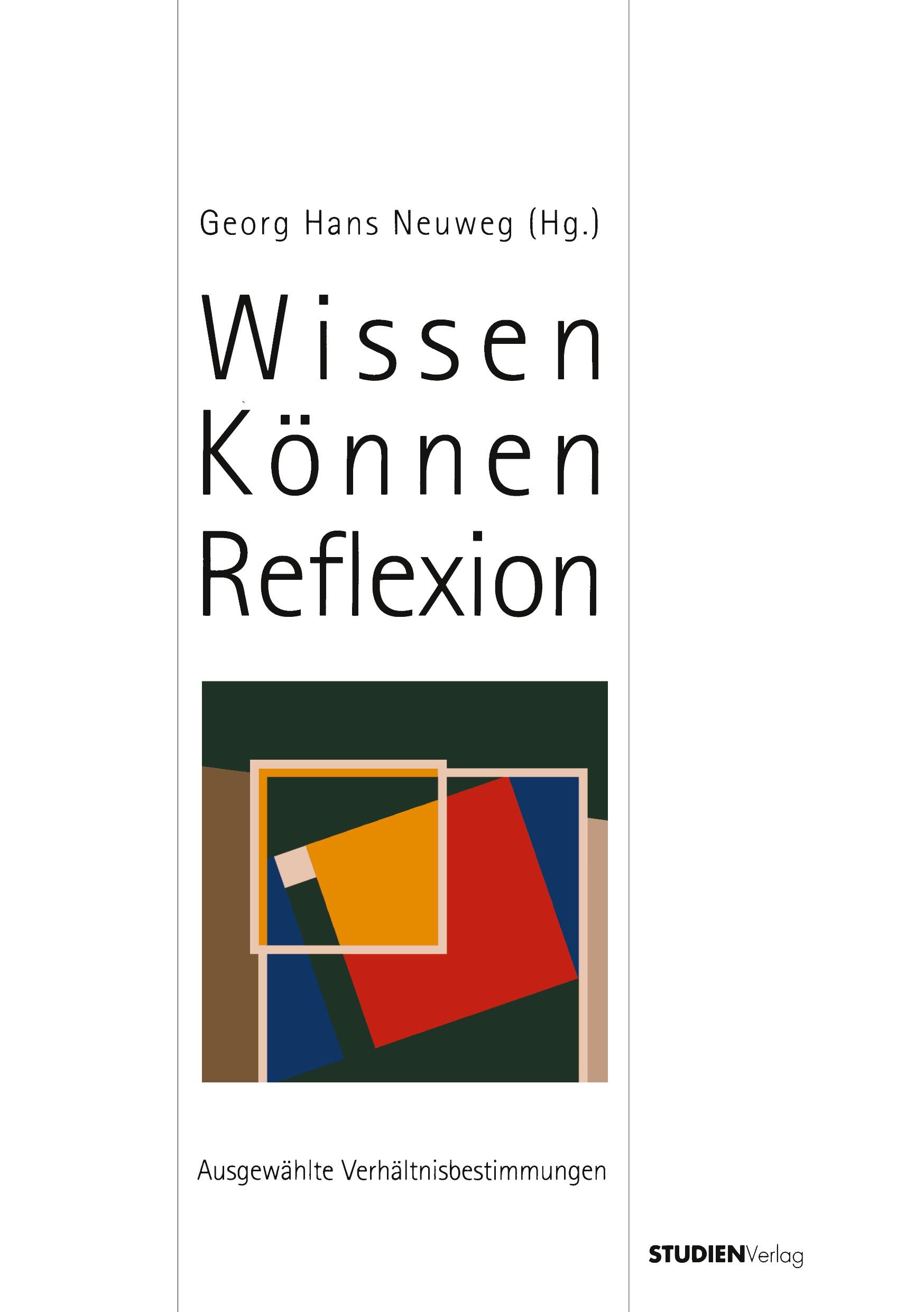Vorderes Coverbild Wissen-Können-Reflexion