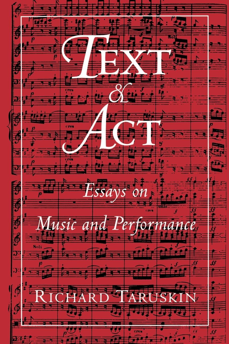 Vorderes Coverbild Text and ACT