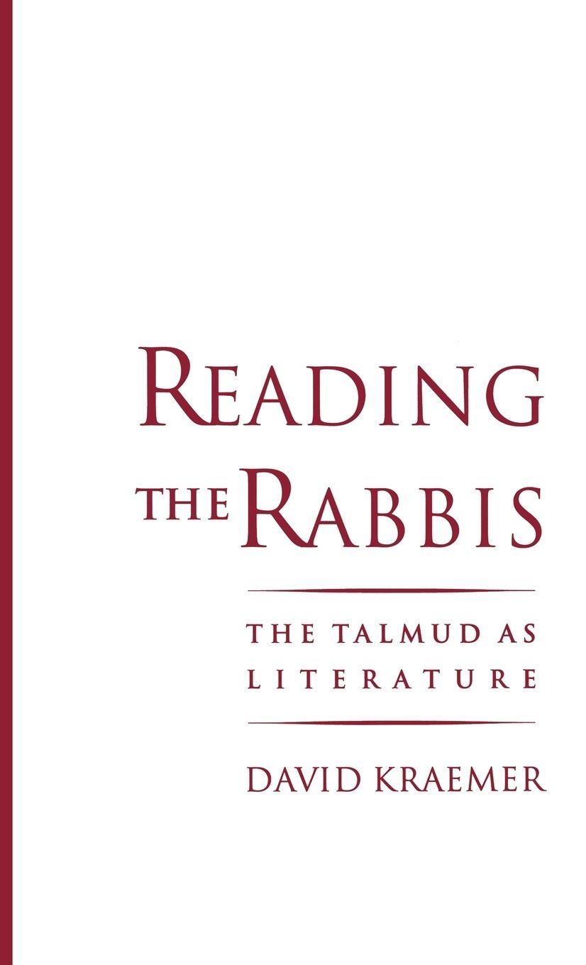 Vorderes Coverbild Reading the Rabbis