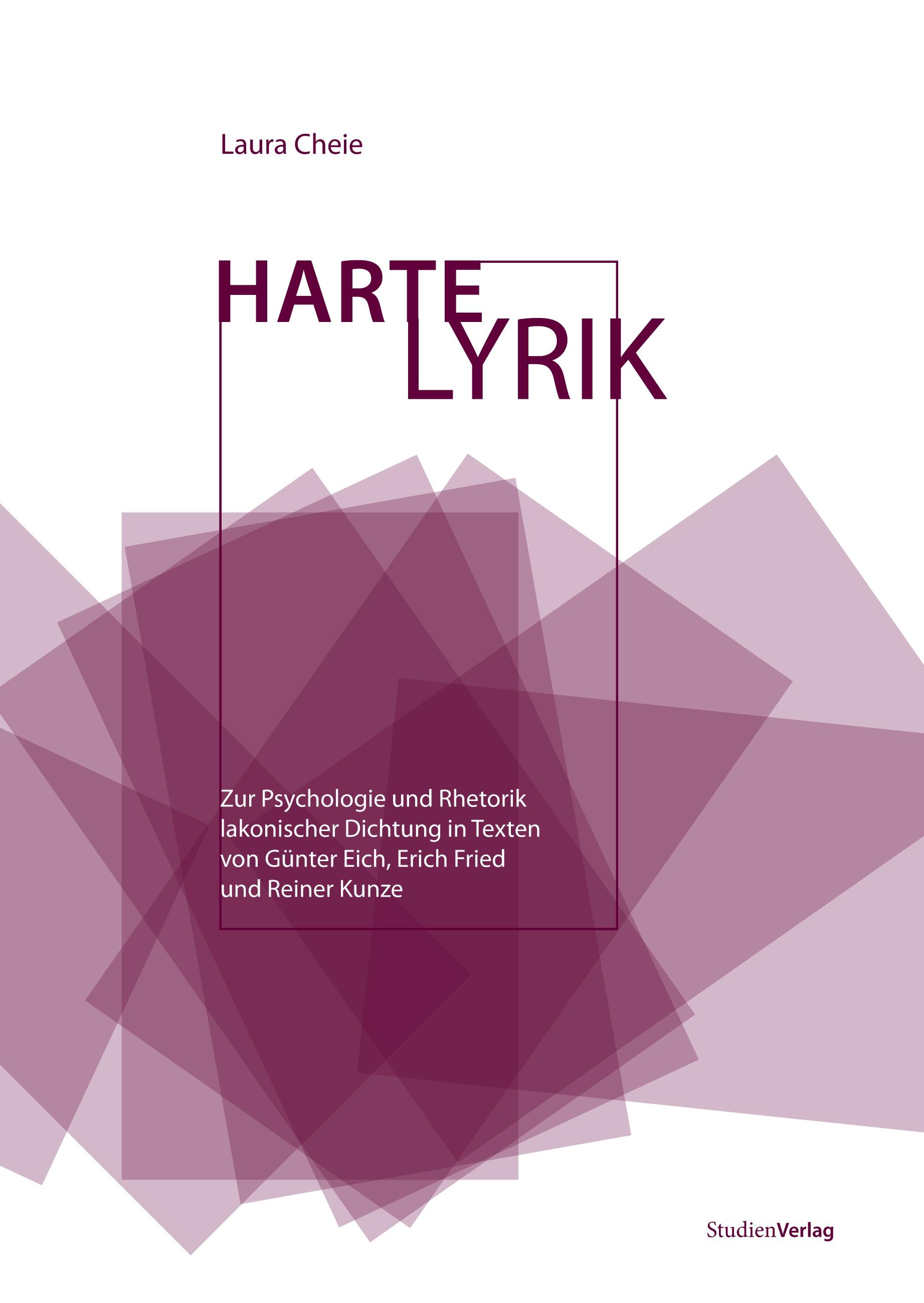 Vorderes Coverbild Harte Lyrik