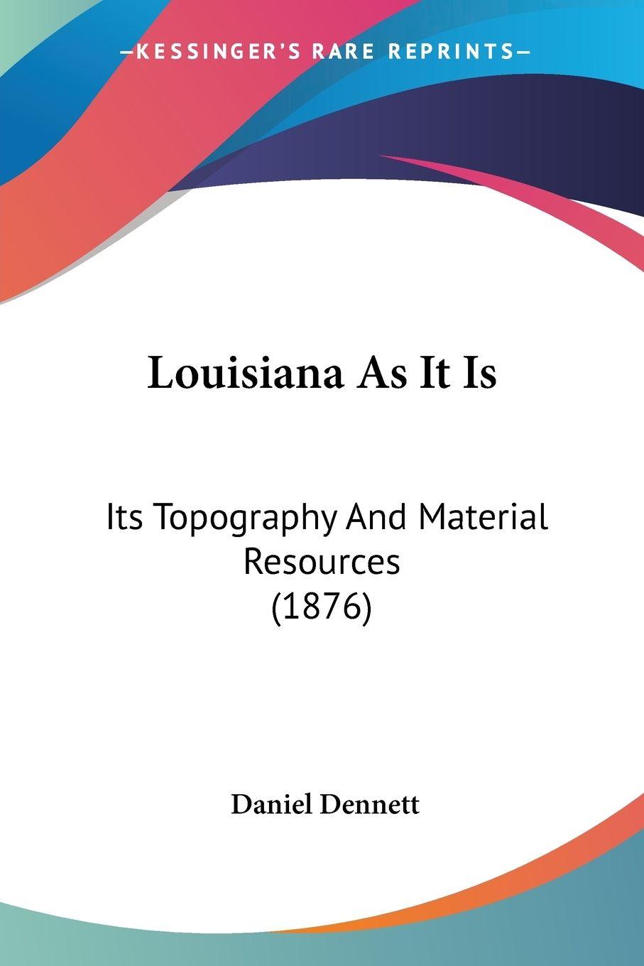 Vorderes Coverbild Louisiana As It Is