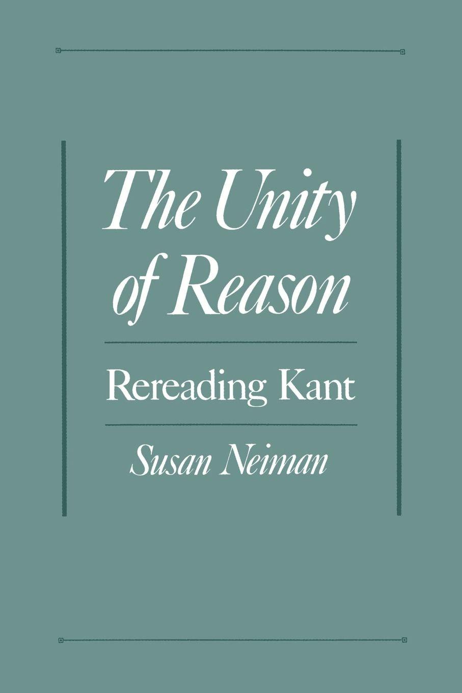Vorderes Coverbild The Unity of Reason