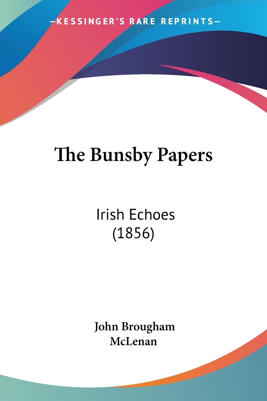 Vorderes Coverbild The Bunsby Papers