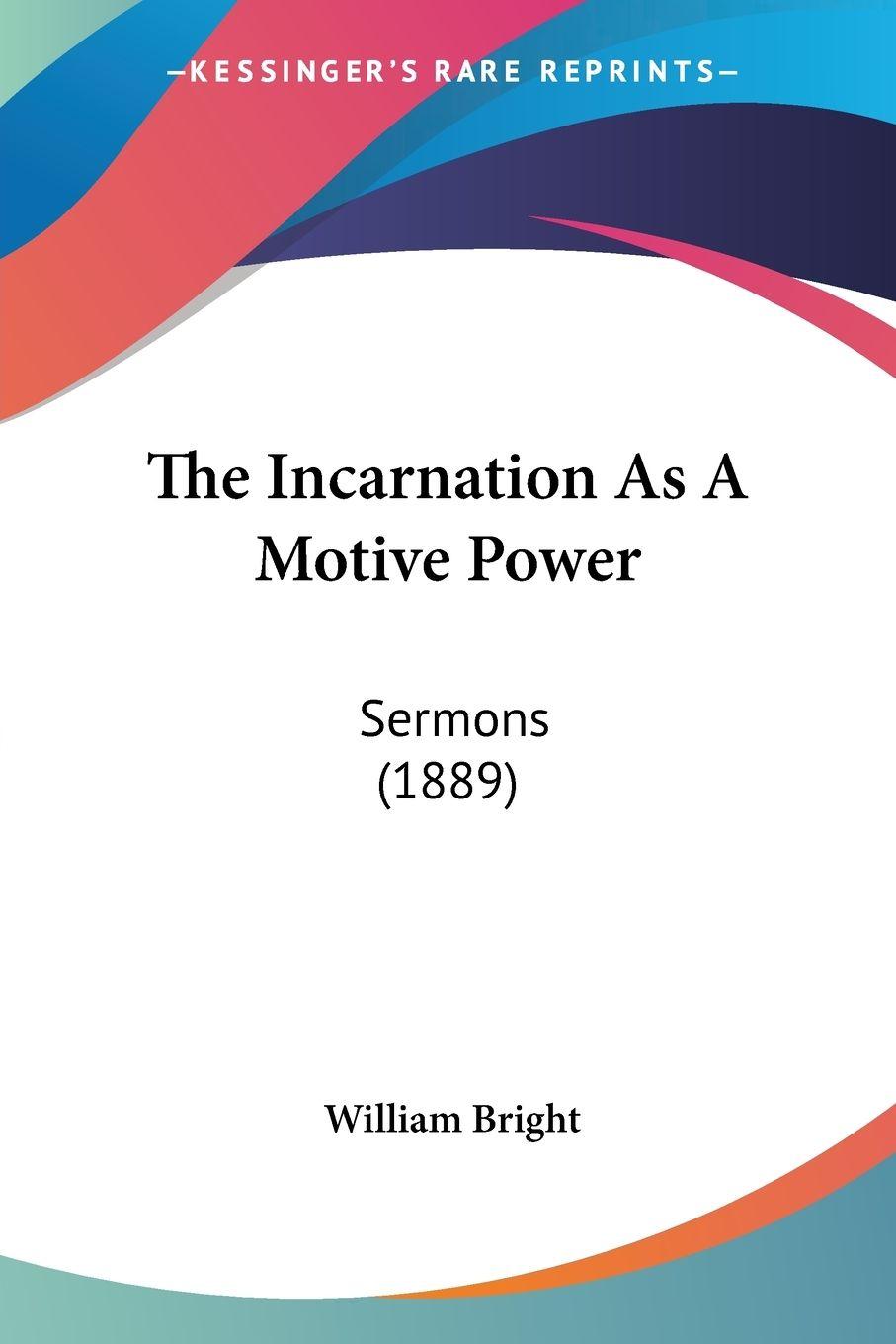 Vorderes Coverbild The Incarnation As A Motive Power