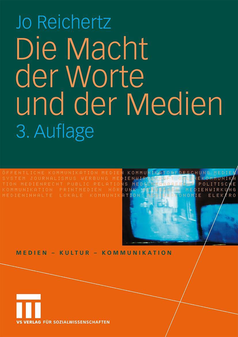 Vorderes Coverbild Die Macht der Worte und der Medien