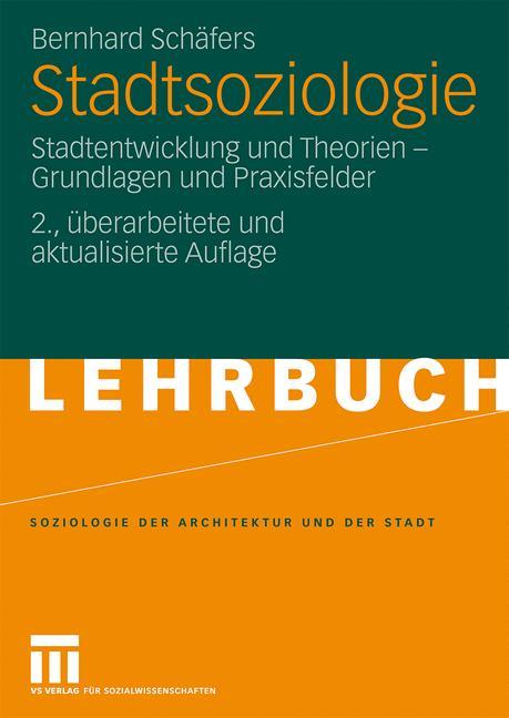 Vorderes Coverbild Stadtsoziologie