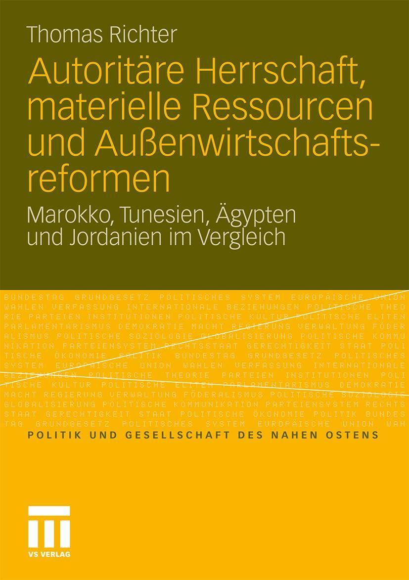 Vorderes Coverbild Autoritäre Herrschaft, materielle Ressourcen und Außenwirtschaftsreformen
