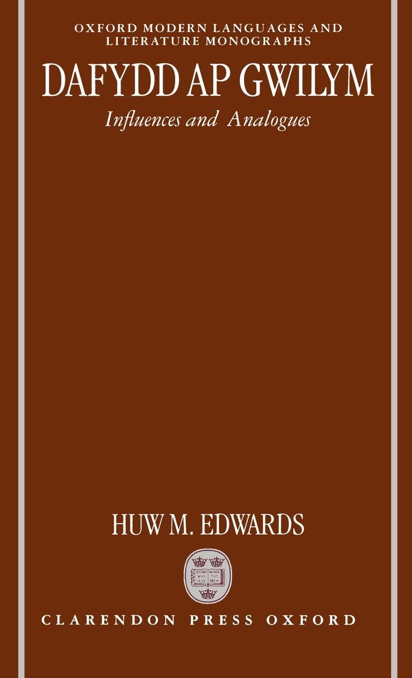 Vorderes Coverbild DAFYDD AP GWILYM OMLLM C