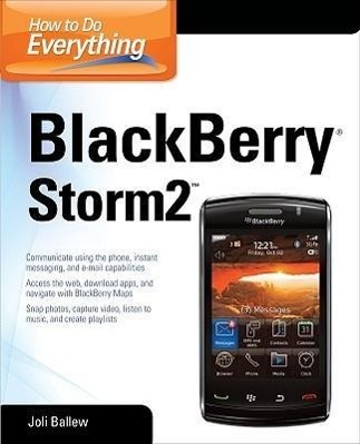 Vorderes Coverbild How to Do Everything Blackberry Storm2