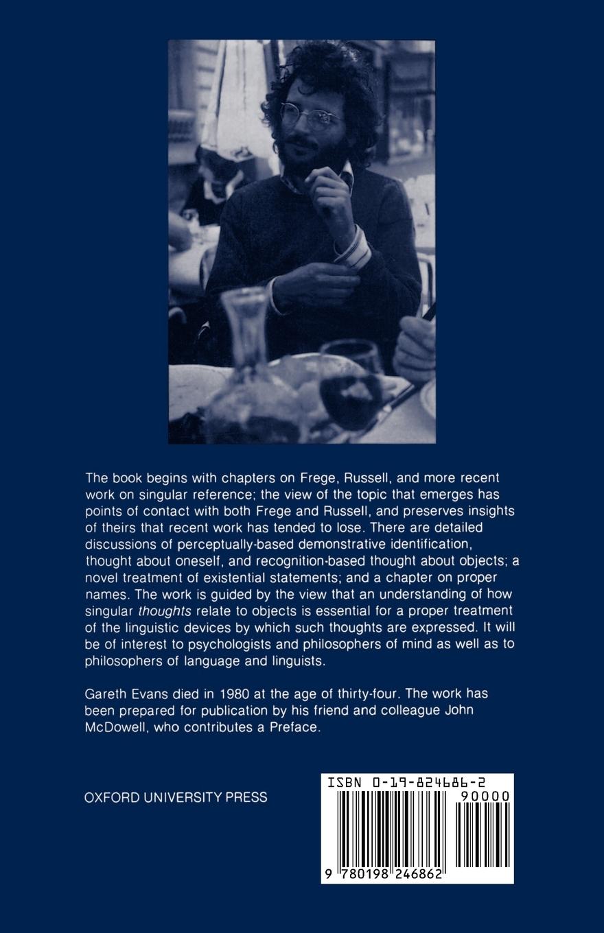 Rückseitencover The Varieties of Reference