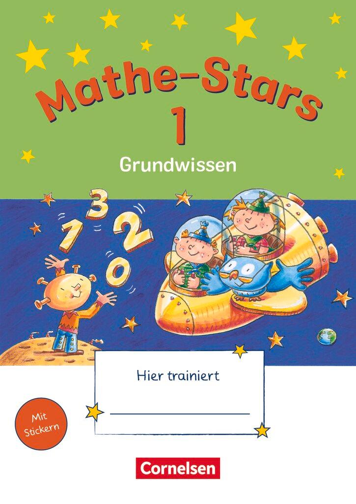 Vorderes Coverbild Mathe-Stars 1. Schuljahr. Grundwissen