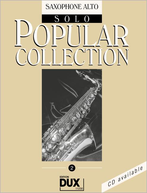 Vorderes Coverbild Popular Collection 2. Saxophone Alto Solo