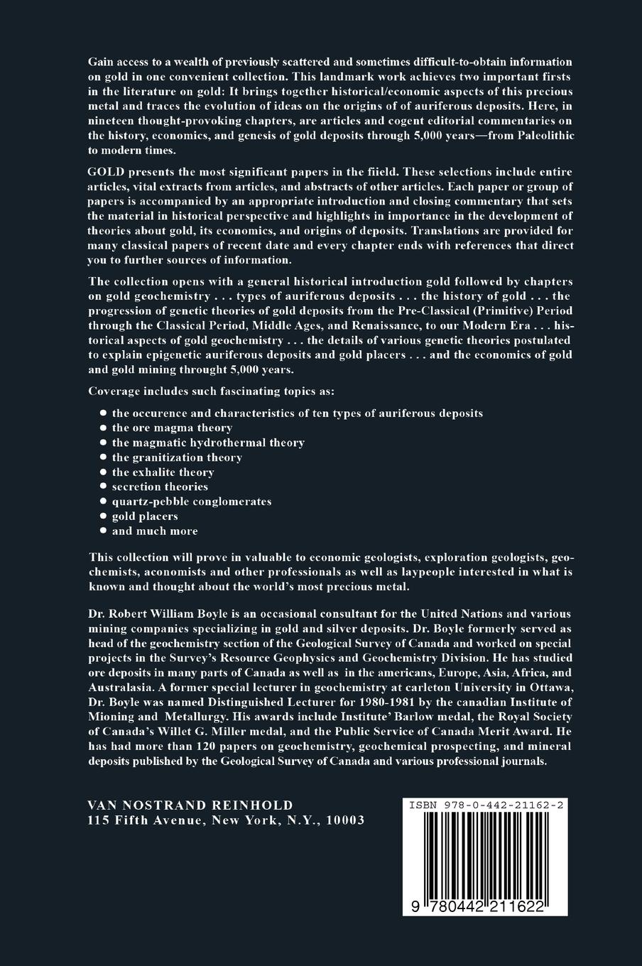 Rückseitencover Gold