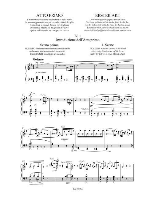 Beispielinhalt (Bild) Il barbiere di Siviglia / Der Barbier von Sevilla / The Barber of Seville