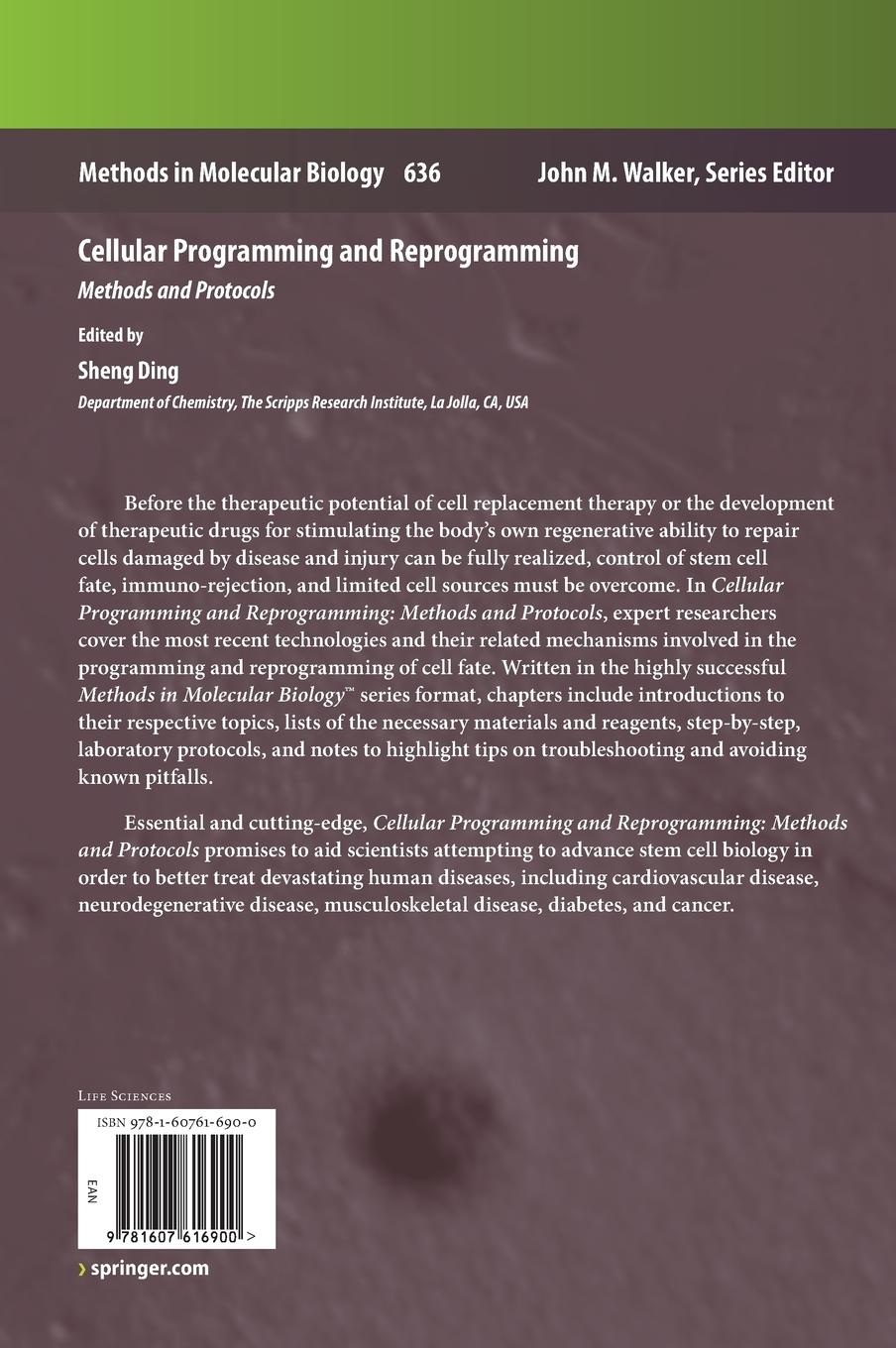 Rückseitencover Cellular Programming and Reprogramming