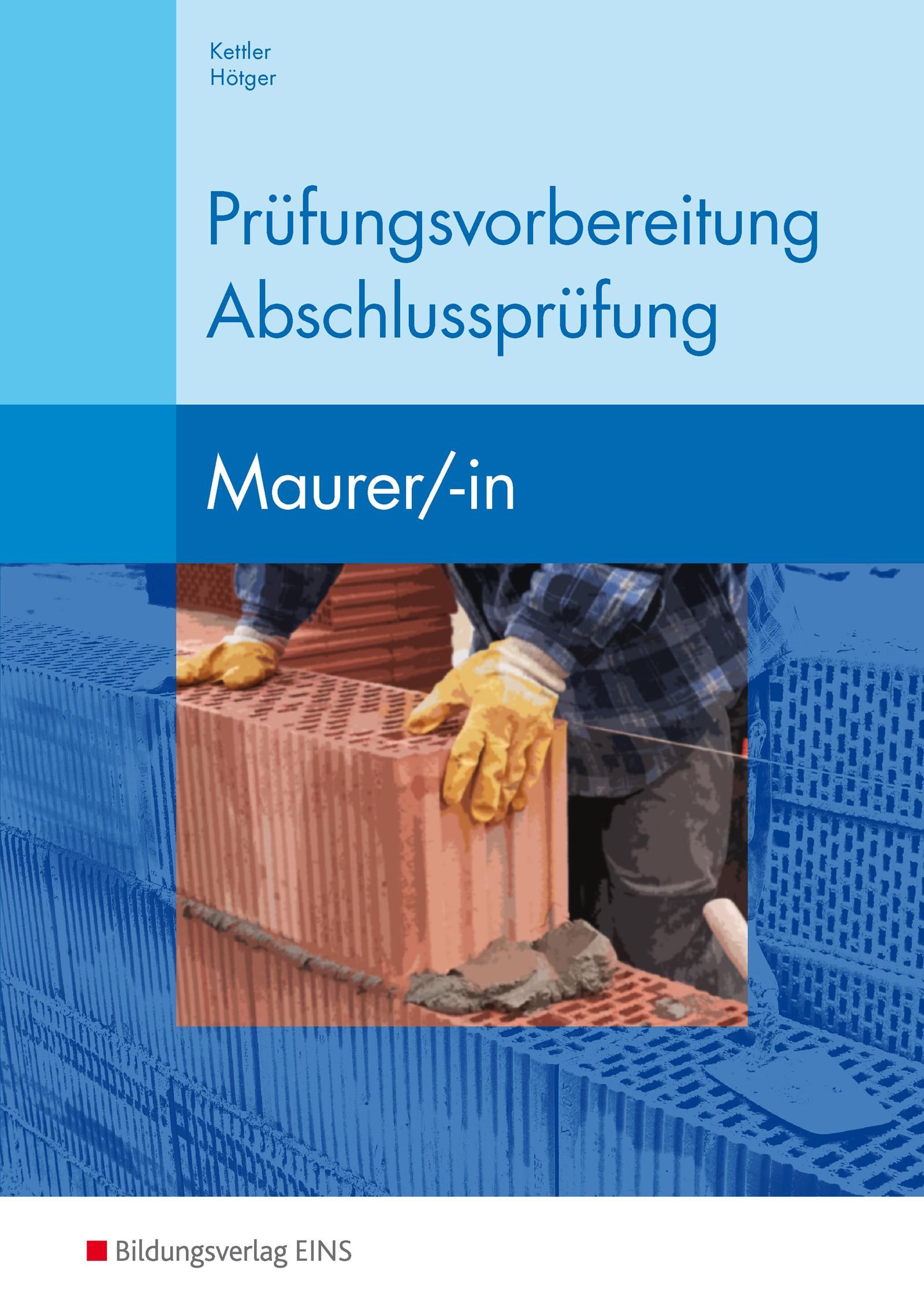 Vorderes Coverbild Prüfungsvorbereitung Abschlussprüfung Maurer/-in