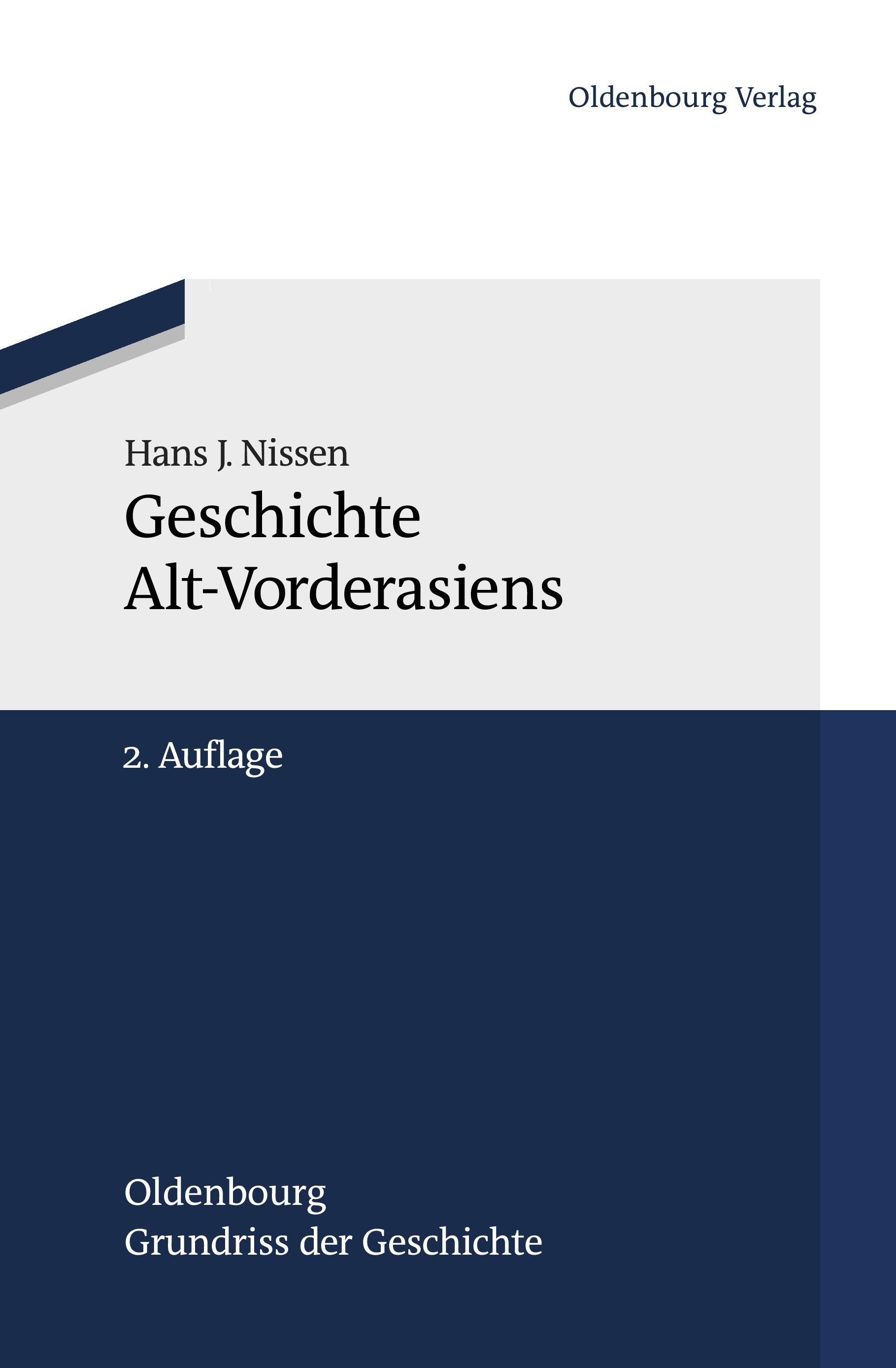 Vorderes Coverbild Geschichte Alt-Vorderasiens