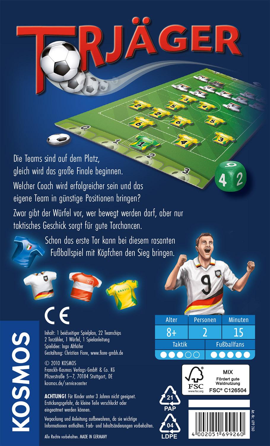Rückseitencover Torjäger