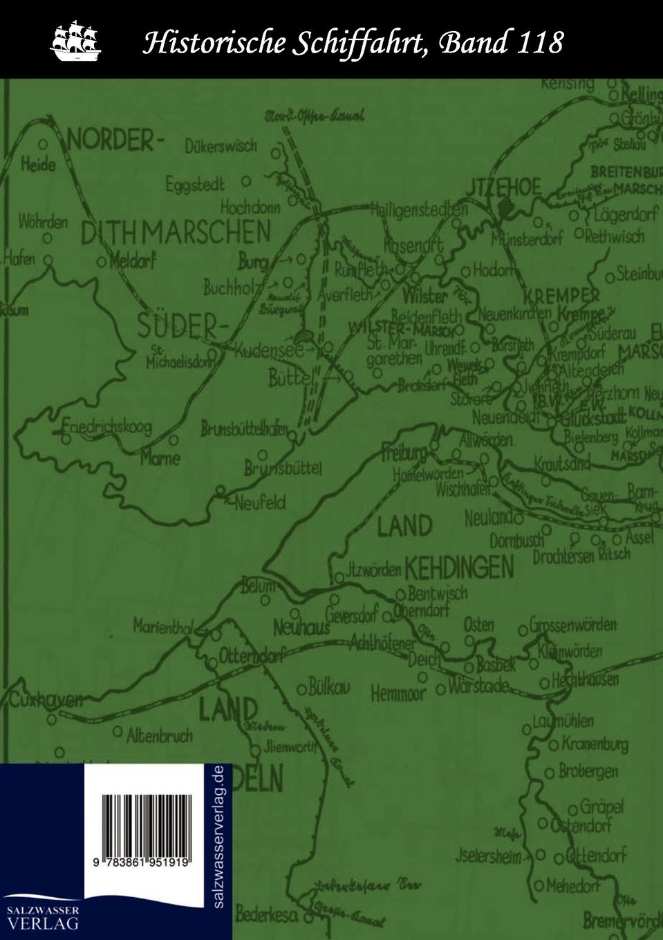 Rückseitencover Die Ewer der Niederelbe