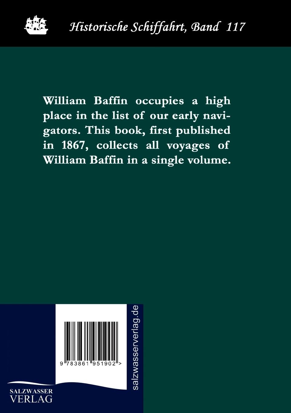 Rückseitencover The Voyages of William Baffin