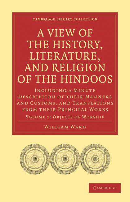Vorderes Coverbild A   View of the History, Literature, and Religion of the Hindoos