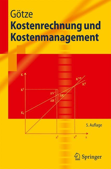 Vorderes Coverbild Kostenrechnung und Kostenmanagement